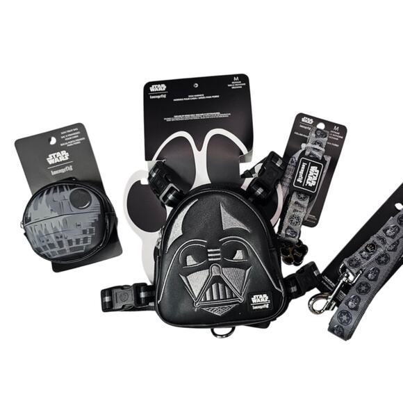 Loungefly Star Wars Officially Licensed Vader Dog Collar MED(13-20" neck) NWT - Picture 7 of 8